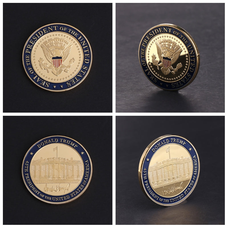 Trump  Gilded Commemorative Coin